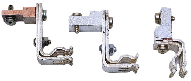 * LOT OF (3) SQUARE D SCHNEIDER ELECTRIC LUGS 3 X 3/4" WIDE FOR A CIRCUIT BREAKER