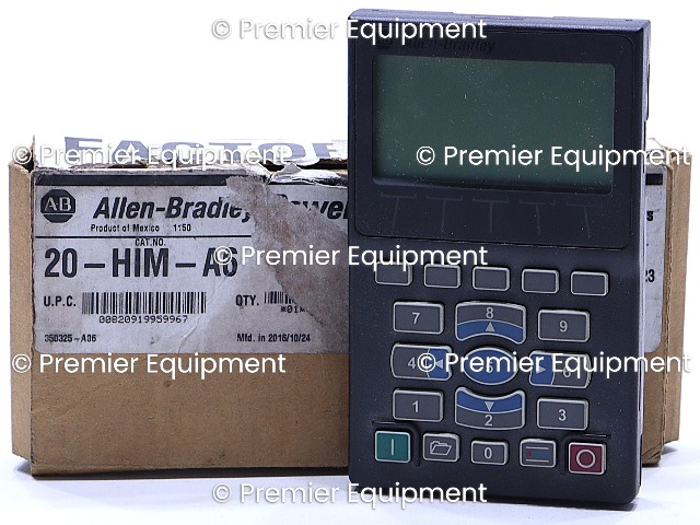 * SURPLUS ALLEN BRADLEY 20-HIM-A6 SER A POWERFLEX 750 KEYPAD DISPLAY PROGRAMMER