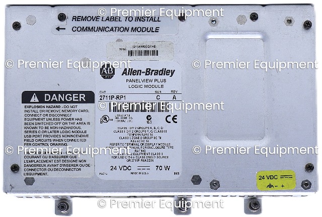 * ALLEN BRADLEY 2711P-RP1 SER C REV A LOGIC MODULE 