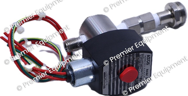 * SURPLUS ASCO RED-HAT EF8003G1 SOLENOID ASSEMBLY VALVE 10.1W, 1/4" NPT