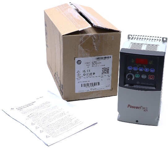 * ALLEN BRADLEY 22B-D1P4N104 SER A POWERFLEX 40 VARIABLE FREQUENCY DRIVE