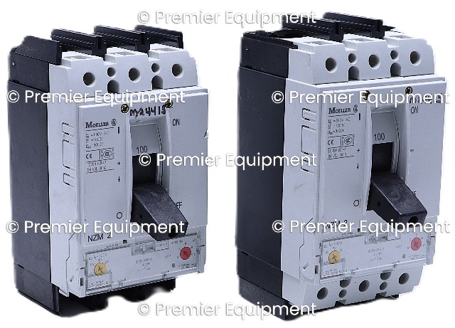* MOELLER NZM 2 H2-A 3 POLE 100A 600V CIRCUIT BREAKER *READ*