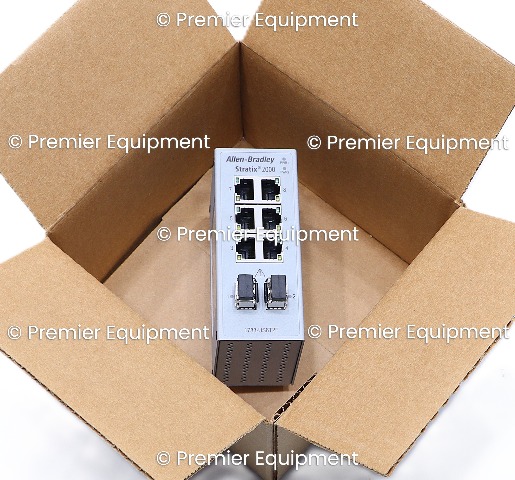 * SURPLUS ALLEN BRADLEY 1783-US6T2F SER B STRATIX 2000 ETHERNET UNMANAGED SWITCH 