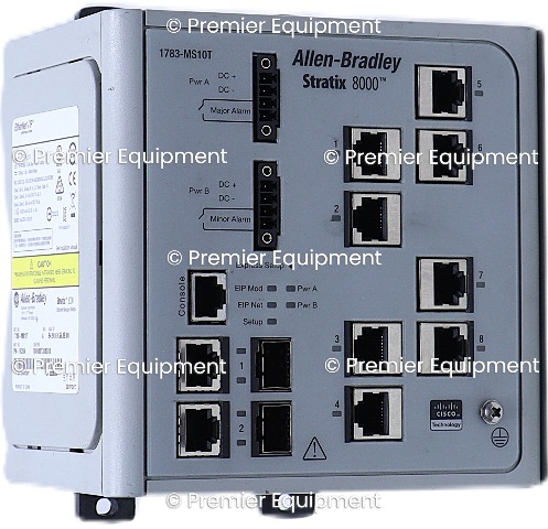 * ALLEN BRADLEY 1783-MS10T STRATIX 800 ETHERNET MANAGED SWITCH