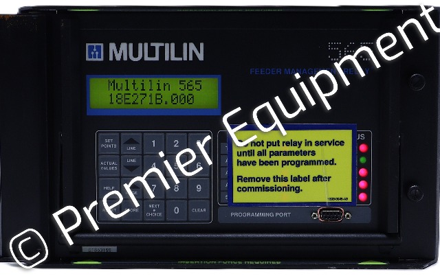 * GE MULTILIN 565 565-5-5-A FEEDER MANAGEMENT RELAY  