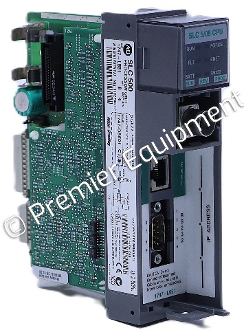 * ALLEN BRADLEY 1747-L551 SER B CPU PROCESSOR UNIT