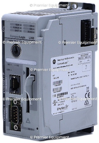* ALLEN BRADLEY 1769-L35E /B COMPACTLOGIX 1.5MB ENET CONTROLLER NO SIDE COVER