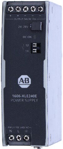 * ALLEN BRADLEY 1606-XLE240E SER B 1-PHASE 24-28V DC POWER SUPPLY
