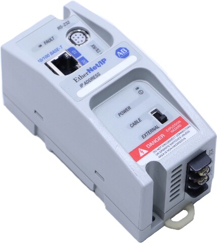 * ALLEN BRADLEY 1761-NET-ENI SER C ETHERNET I/P INTERFACE MODULE