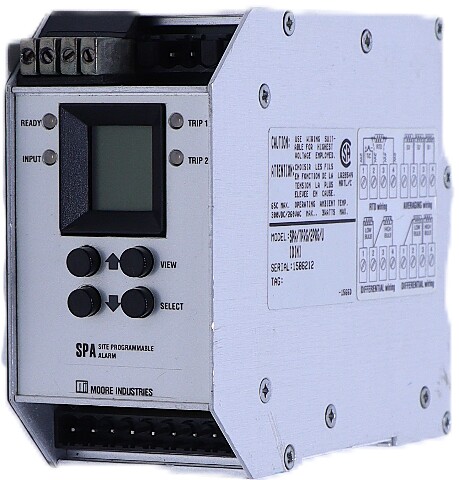 * MOORE INDUSTRIES SPA/TPRG/2PRG/U SPA SITE PROGRAMMABLE ALARM