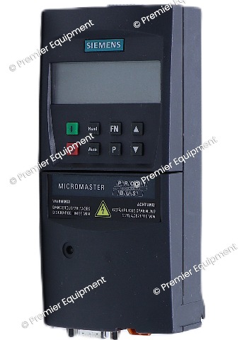 * SIEMENS MM4 PROFIBUS 6SE6400-1PB00-0AA0 MICROMASTER 4 MODULE