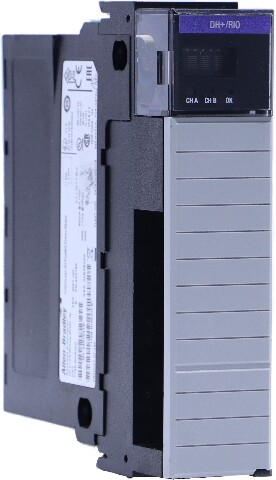* ALLEN BRADLEY 1756-DHRIOK SER E CONTROLLOGIX DH PLUS/RIO COMMUNICATIONS MODULE