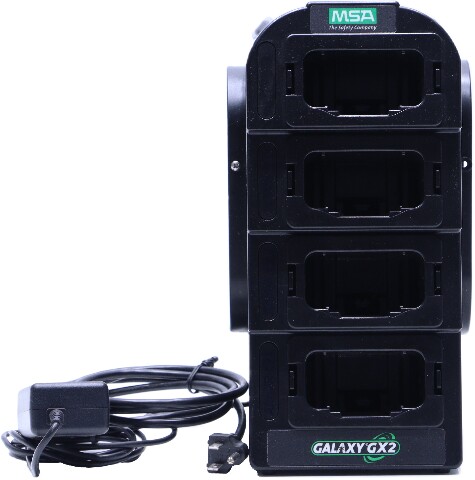 MSA GALAXY GX2 MULTI-UNIT BATTERY CHARGER WITH POWER SUPPLY INCLUDED