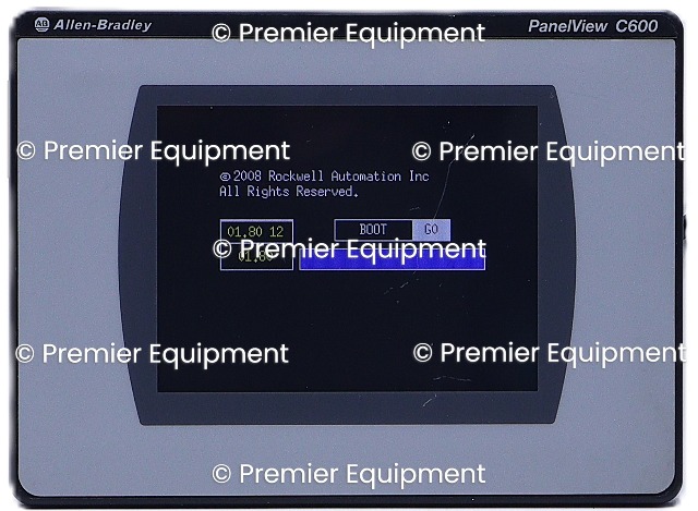 * ALLEN BRADLEY 2711C-T6T SER A OPERATOR INTERFACE PANELVIEW T600 5.7" TOUCHSCREEN