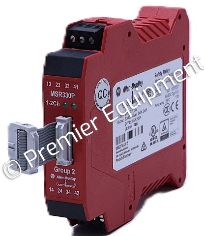 * ALLEN BRADLEY 440R-W23222 MSR330PGr2 SER A SAFETY RELAY