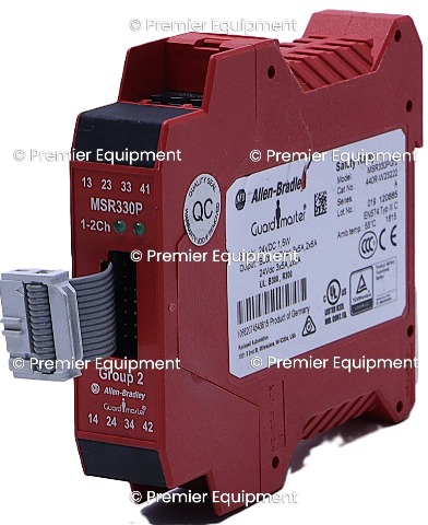 * ALLEN BRADLEY 440R-W23222 MSR330PGr2 SER A SAFETY RELAY
