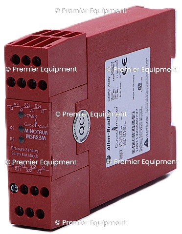 * ALLEN BRADLEY 440R-P23073 MSR23M SER A SAFETY RELAY