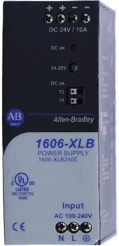 * ALLEN BRADLEY 1606-XLB240E SER A 24VDC POWER SUPPLY