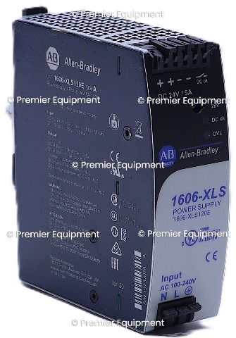 * ALLEN BRADLEY 1606-XLS120E SER A 1-PHASE 24V 5A 120W POWER SUPPLY