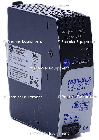 * ALLEN BRADLEY 1606-XLSDNET4 SER A 1-PHASE 24V 3.8A DEVICENET POWER SUPPLY
