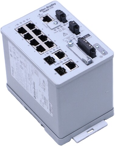 * ALLEN BRADLEY STRATIX 5700 1783-BMS10CA SER A ETHERNET IP ETHERNET MANAGED SWITCH