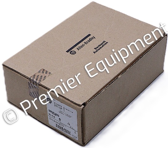 * SURPLUS ALLEN BRADLEY 2711P-RP8DTP SER A LOGIC MODULE 512 MB RAM 