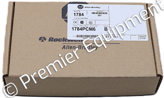 * SURPLUS ALLEN BRADLEY 1784-PCM6 SER B COMMUNICATION CABLE 10 FT 8 PIN