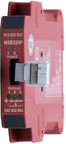 * ALLEN BRADLEY 440R-W23218 SER A GUARDMASTER SAFTEY RELAY