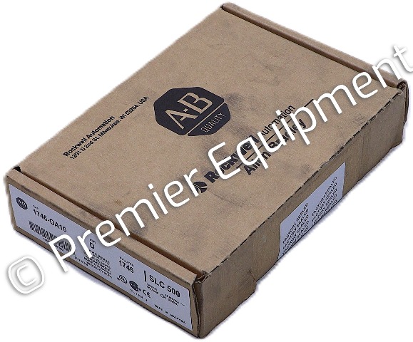 * SURPLUS ALLEN BRADLEY 1746-OA16 SER D OUTPUT MODULE