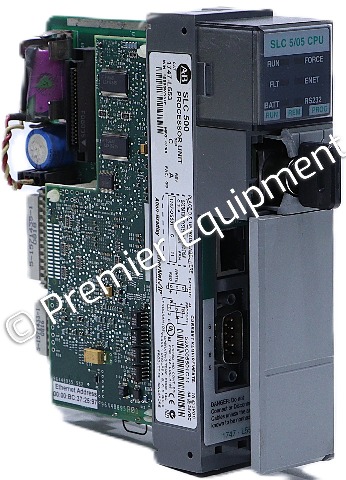 * ALLEN BRADLEY 1747-L553 SER C CPU PROCESSOR MODULE SLC 500