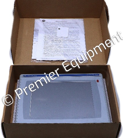 * SURPLUS ALLEN BRADLEY 2711P-T12C4D8K SER A 12.1" PANELVIEW 1250 PLUS 6 OPERATOR INTERFACE