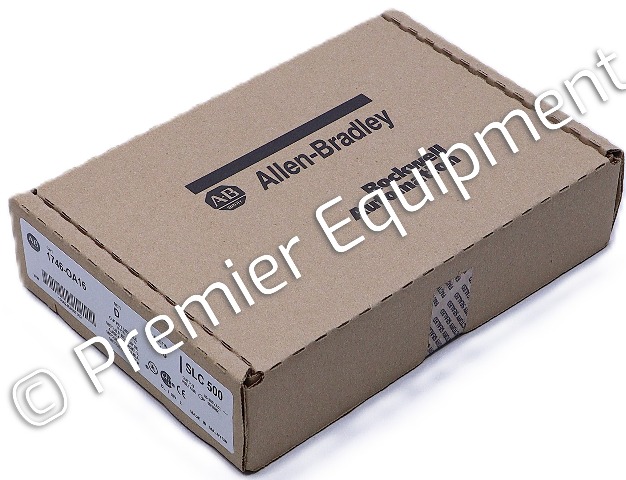 * SURPLUS ALLEN BRADLEY 1746-OA16 SER D 120/240V AC OUTPUT MODULE