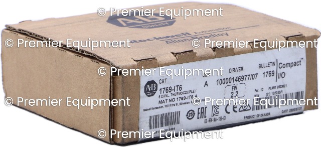 * ALLEN BRADLEY 11769-IT6 SER A 6 CHANNEL THERMOCOUPLE INPUT MODULE