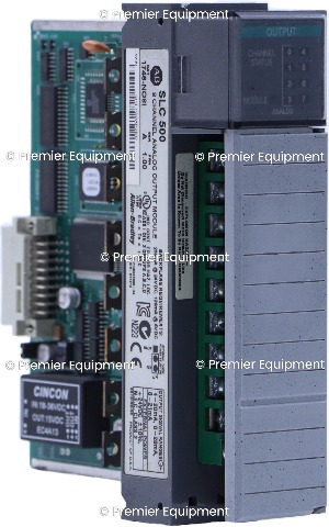 * ALLEN BRADLEY 1746-NO8I SER A 8 SLC 500 CHANNEL ANALOG OUTPUT MODULE