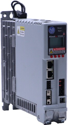 * ALLEN BRADLEY 2198-H008-ERS SER A KINETIX 5500 SERVO DRIVE *READ*