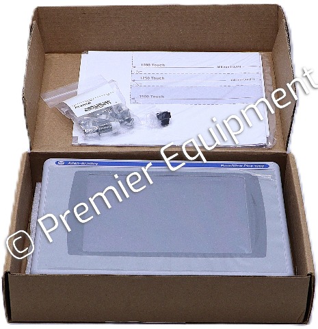 * SURPLUS ALLEN BRADLEY 2711P-T10C4D8 /A 10" PANELVIEW PLUS 6 TERMINAL 