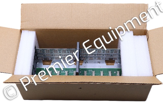 * ALLEN BRADLEY 1746-A10 SER B 10-SLOT CHASSIS PLC RACK SLC 500