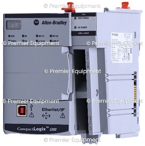 * ALLEN BRADLEY 5069-L306ER SER A FW 1.063 A COMPACTLOGIX 5380 600KB ENET CONTROLLER