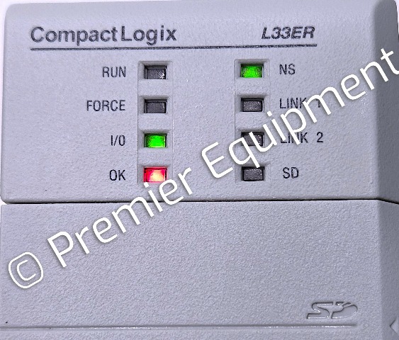 * ALLEN BRADLEY 1769-L33ER SER A COMPACTLOGIX 2MB ENET CONTROLLER