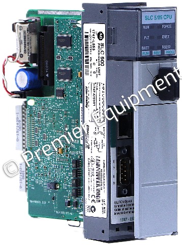 * ALLEN BRADLEY 1747-L553 SER C CPU PROCESSOR UNIT SLC 500