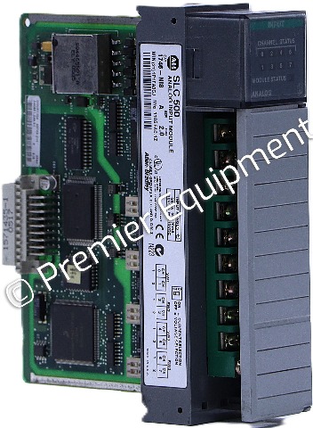 * ALLEN BRADLEY 1746-NI8 SER A FRN 2.0 ANALOG INPUT MODULE