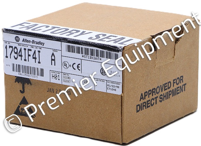 * SURPLUS ALLEN BRADLEY 1794-IF4I SER A REV A01 FLEX 4 POINT ANALOG INPUT MODULE