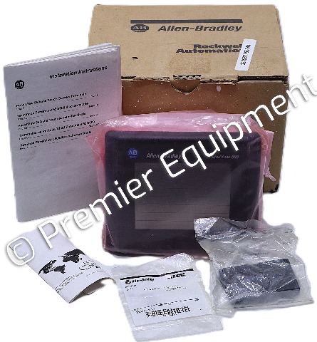 * SURPLUS ALLEN BRADLEY 2711-T6C9L1 SER A FRN 4.20 PANELVIEW 600 OPERATOR TERMINAL