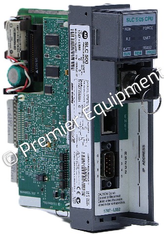 * ALLEN BRADLEY 1747-L552 SER C FRN 9 CPU PROCESSOR TESTED