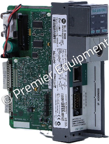 * ALLEN BRADLEY 1747-L551 SER C CPU PROCESSOR UNIT TESTED