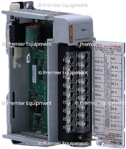* ALLEN BRADLEY 1769-IT6 SER A COMPACT I/O 6 CHANNEL THERMOCOUPLE mV INPUT MODULE