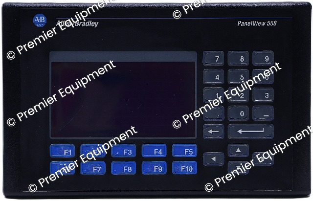* ALLEN BRADLEY 2711-B5A2 SER H FRN 4.41 PANELVIEW 550 OPERATOR PANEL