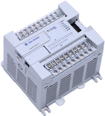 * ALLEN BRADLEY MICROLOGIX 1200 1762-L24BWAR SER C 24 POINT CONTROLLER MODULE *READ*