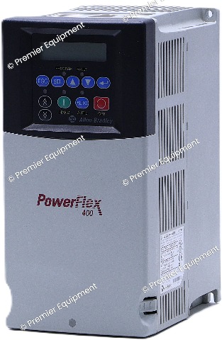 * ALLEN BRADLEY 22C-D030N103 SER A POWERFLEX 400 20HP AC DRIVE *READ*