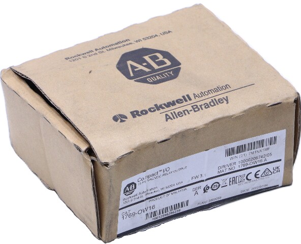 * ALLEN BRADLEY 1769-OW16 SER A COMPACT I/O AC/DC RELAY MODULE